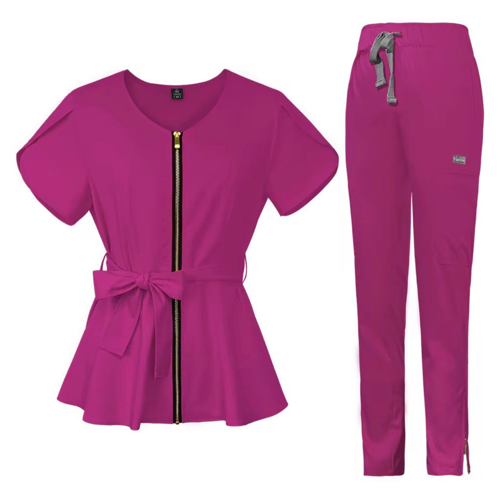 Chymeenes CoreCare Scrub Set | Pink