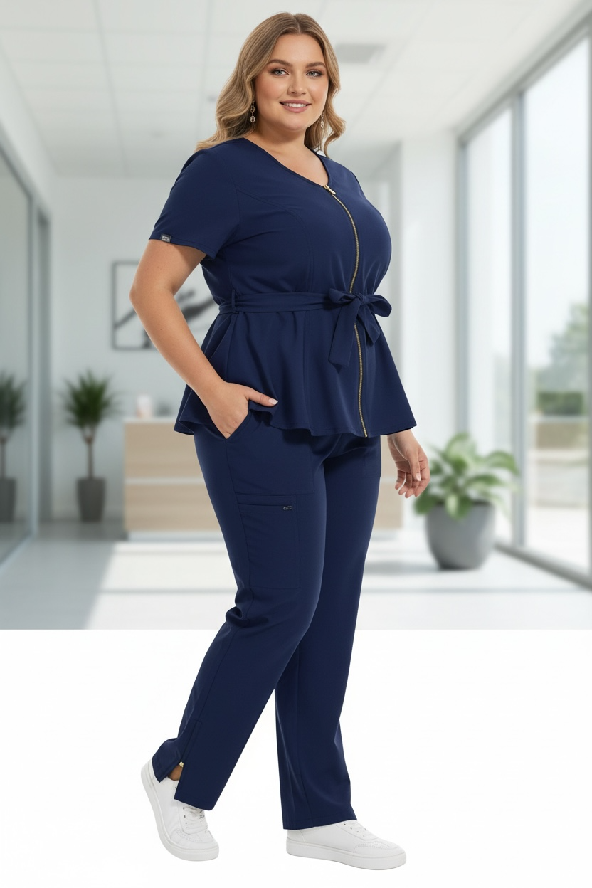 Chymeenes CoreCare Scrub Set | Blue