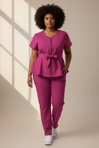Chymeenes CoreCare Scrub Set | Pink